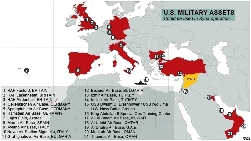 basi militari stati americane contropiano paesi presenti