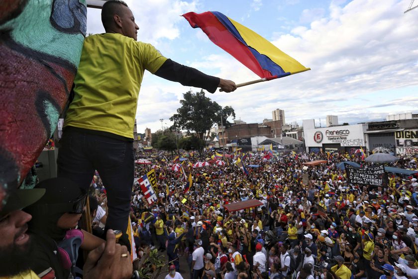 Immagini del popolo colombiano