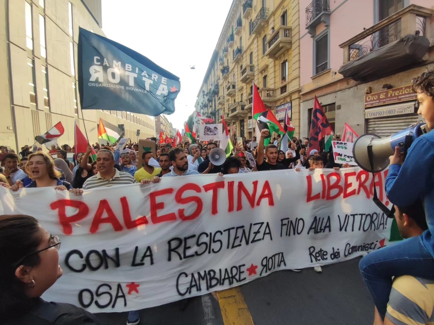 Milano. 10.000 In Piazza Per La Palestina - Contropiano