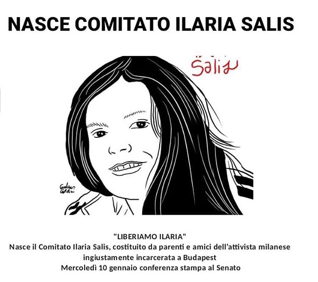 Ilaria salis, militante antifascista in carcere in Ungheria da dieci