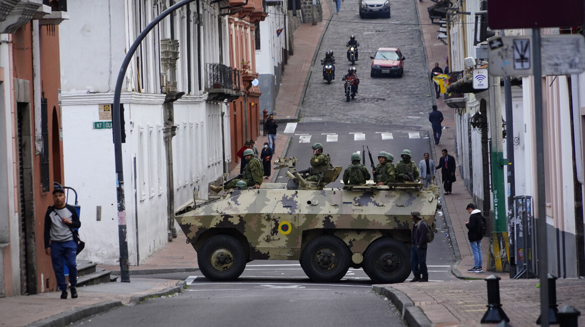 L Ecuador Dichiara Il Conflitto Armato Interno Contropiano   Ecuador Conflitto Armato 